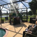 Outdoor Liturgy at Parishioner's home